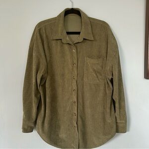 Corduroy Button Down shirt